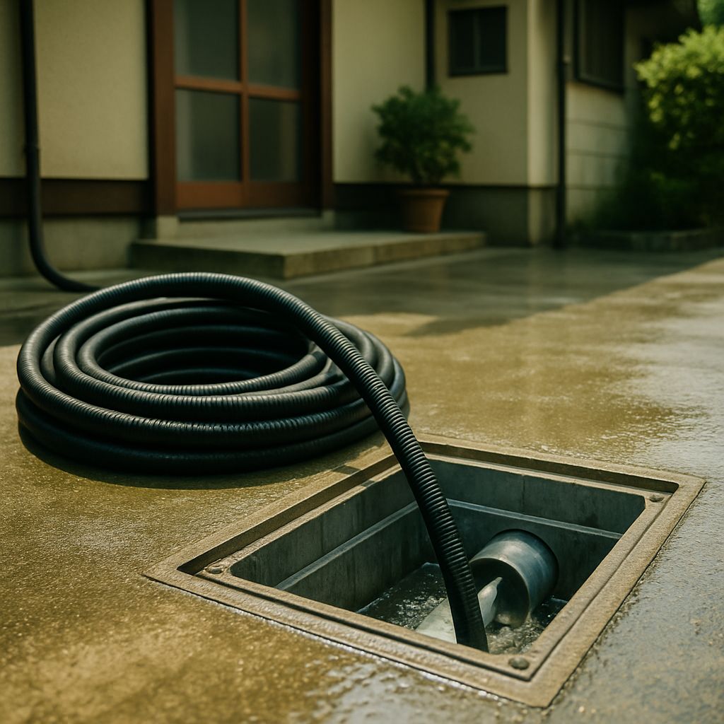 排水管の高圧洗浄